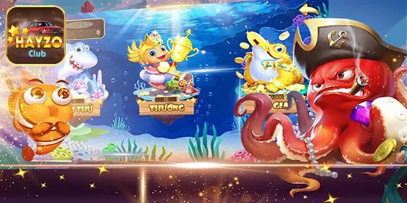 Bắn cá Hayzo – trải nghiệm đỉnh cao và đổi thưởng hấp dẫn 3 Thiết kế cực kỳ đẹp mắt và vui nhộn